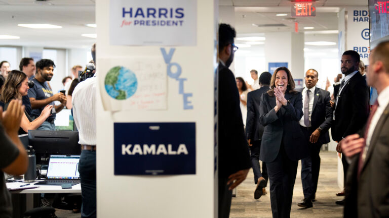 Harris lifts Democrats’ hopes after Biden turmoil