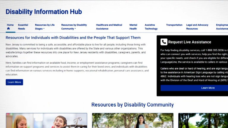 New information hub for New Jerseyans with disabilities