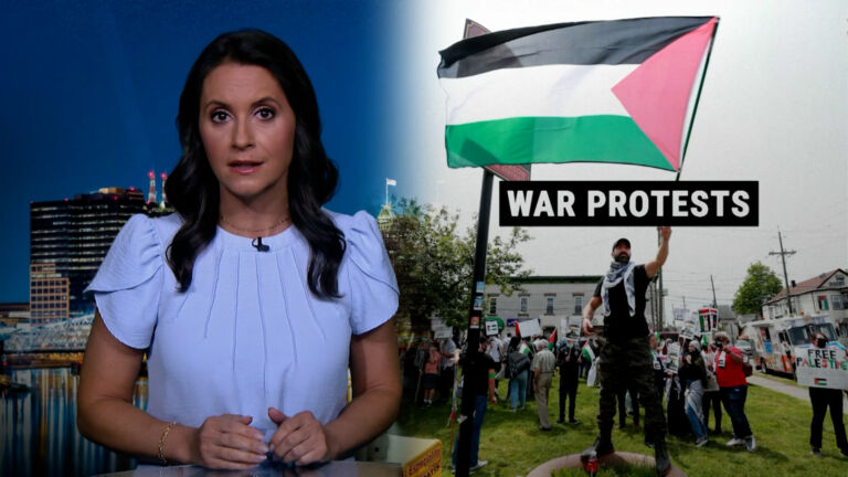 Palestinian Americans protest Netanyahu’s speech to Congress