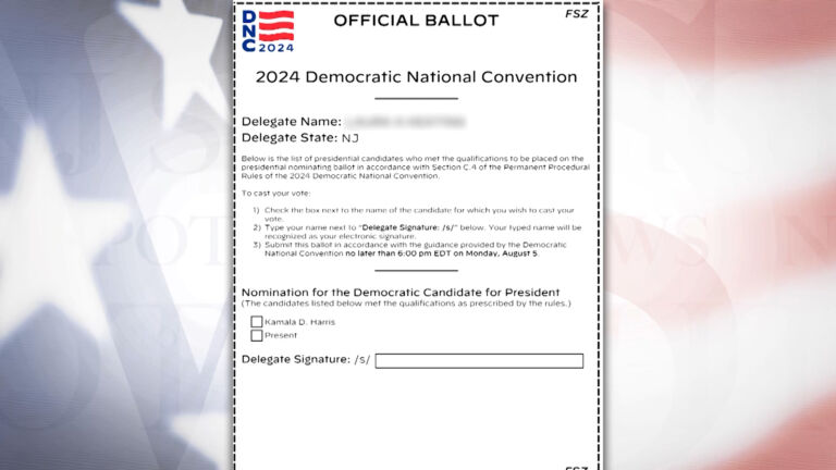 Democrats begin virtual roll call vote, Harris is sole nominee