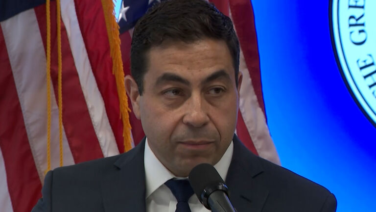 George Helmy sworn in as interim successor to Menendez