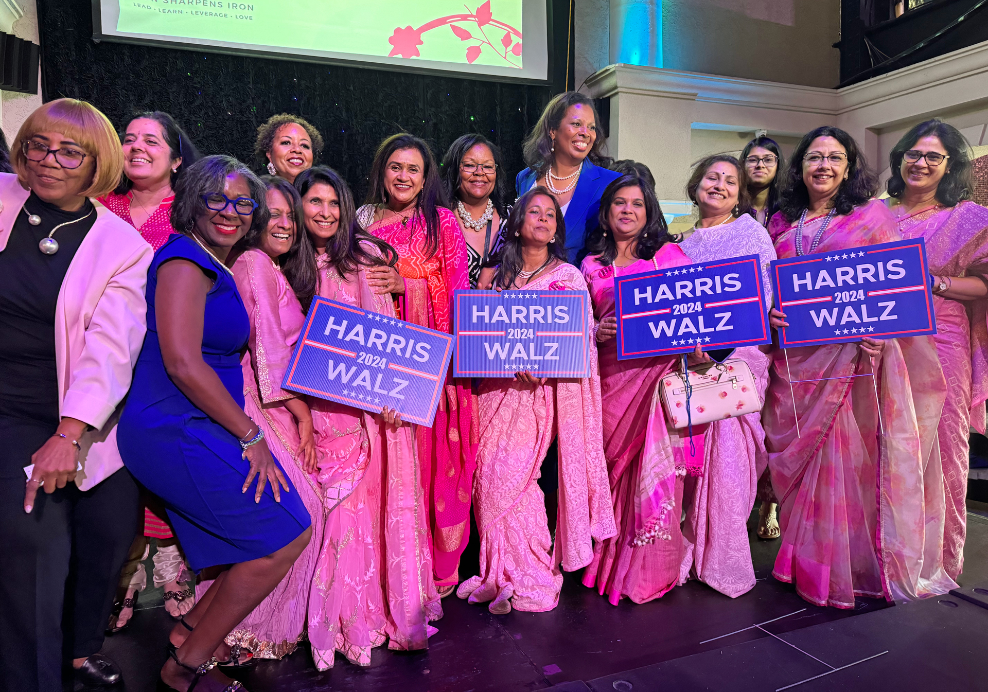 Harris inspires Indian American women to get out the vote
