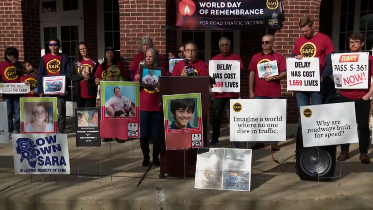 Commemorating road traffic victims