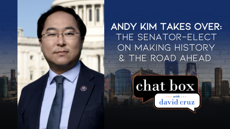 Andy Kim’s Senate agenda: Chat Box