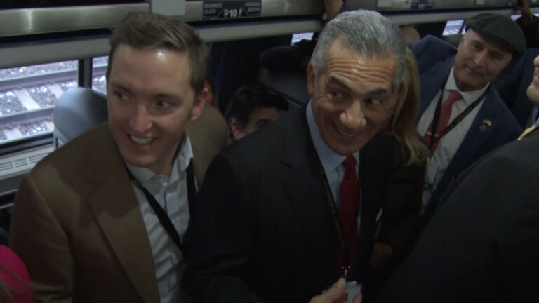 NJ candidates headline train filled with politicians, lobbyists and business leaders