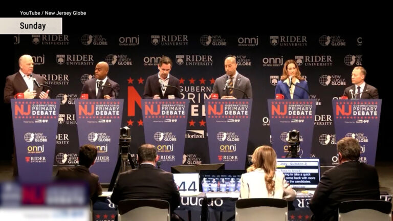 Democratic candidates for NJ governor face off for first time