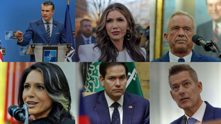 Here’s who’s doing what in the Trump administration