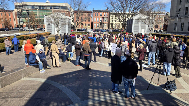 ‘Stand Up for Science’: State House rally against research cuts