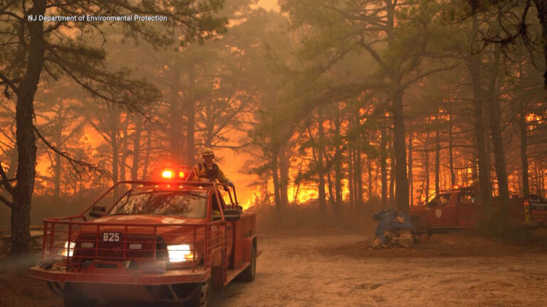 NJ cut back prescribed burns in Pine Barrens — and faces massive wildfire