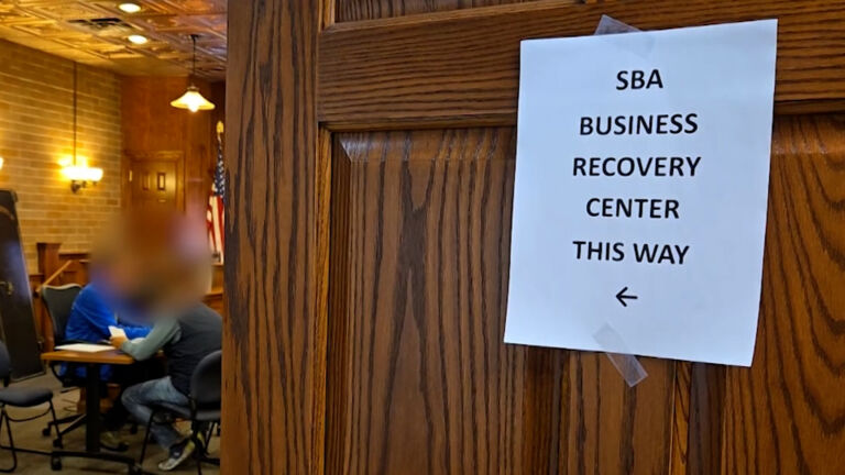 Help for businesses affected by I-80 sinkholes