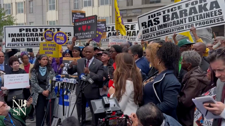 Newark Mayor Ras Baraka in federal court after arrest