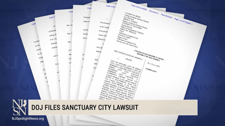 DOJ files lawsuit against ‘sanctuary’ cities in New Jersey