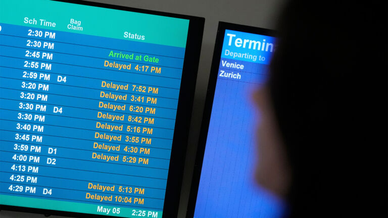 Flight restrictions possible at Newark airport