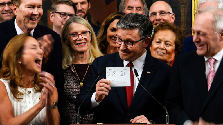 Republicans exult after Congress passes Trump’s megabill