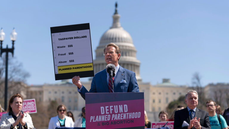 Trump’s megabill would halt funding for a year to clinics that provide abortions