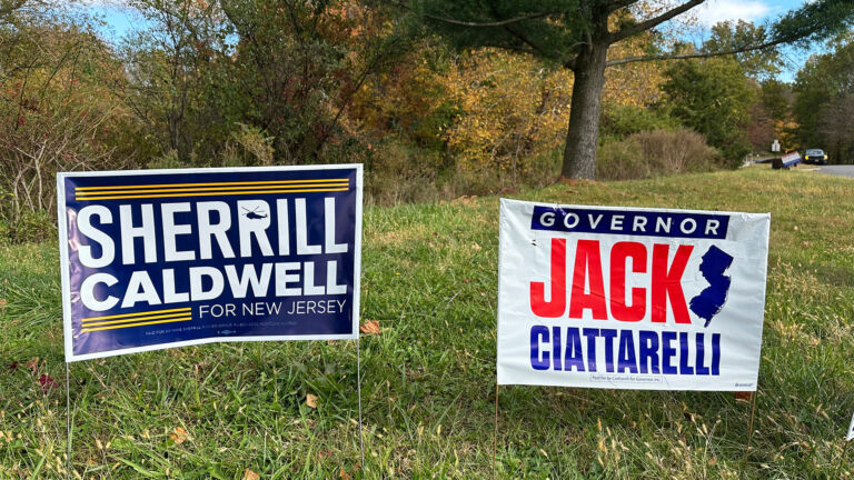 NJ governor’s race: Candidates traversing the state in final bus tour campaigns