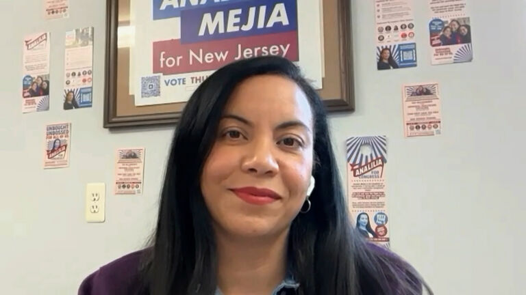 Analilia Mejia credits ICE, affordability message for 11th District surge