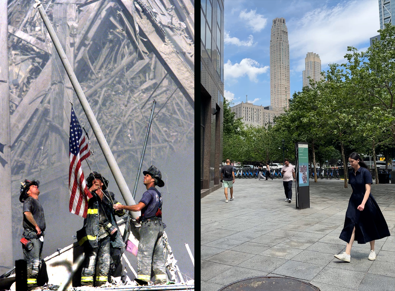Op-Ed: An iconic 9/11 photo holds lessons for a new generation
