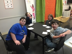 Participants take part of a program at Gigi's Playhouse. Photo Courtesy of Erin Morris.